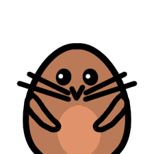 A small mole from Whack 'em Moles for Roku devices
